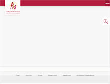 Tablet Screenshot of klinik-rothenburg.de
